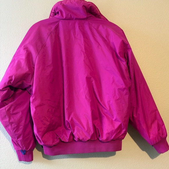 Vintage Columbia Reversible Ski Jacket Women's Retro 90s Purple and Pink - Picture 5 of 8